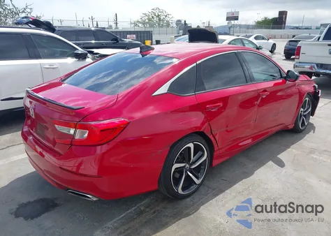 2021 Honda Accord Sport z USA, uszkodzony, nr VIN 1HGCV1F37MA119610